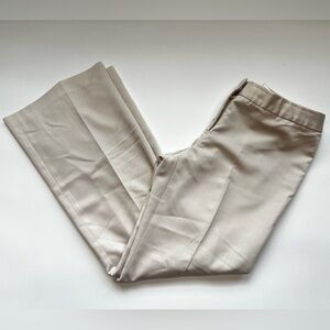 Khaki Trouser Pant Summer Wide Leg Dress Pants Tan Beige Nordic Scandi Girl Maxi